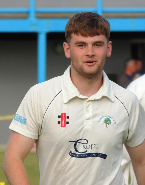 Lewis Hough batted really well for Narberth